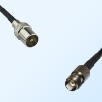 DVB-T TV Male - TNC Female Coaxial Jumper Cable
