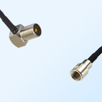 FME Male - DVB-T TV Male Right Angle Coaxial Jumper Cable