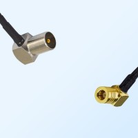 DVB-T TV Male R/A - SMB Female R/A Coaxial Jumper Cable