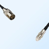 FME Female - DVB-T TV Female Coaxial Jumper Cable