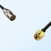 DVB-T TV Female - RP SMA Male Coaxial Jumper Cable