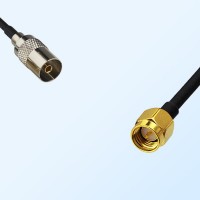 DVB-T TV Female - SMA Male Coaxial Jumper Cable