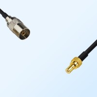 DVB-T TV Female - SMB Male Coaxial Jumper Cable