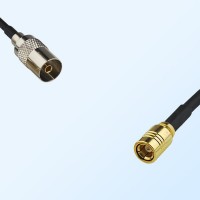 DVB-T TV Female - SMB Female Coaxial Jumper Cable