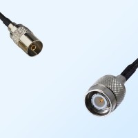 DVB-T TV Female - TNC Male Coaxial Jumper Cable