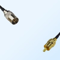 RCA Male - DVB-T TV Female Coaxial Cable Assemblies