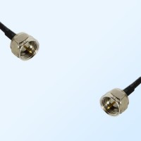 F Male - F Male Coaxial Jumper Cable