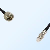 FME Female - F Male Coaxial Jumper Cable