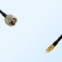 F Male - RP MCX Male Coaxial Jumper Cable
