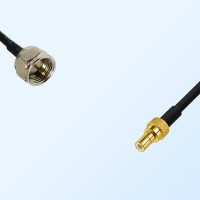 F Male - SMB Male Coaxial Jumper Cable