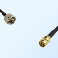F Male - SMB Female Coaxial Jumper Cable