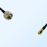 F Male - SMC Female Coaxial Jumper Cable