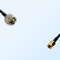F Male - SSMA Male Coaxial Jumper Cable
