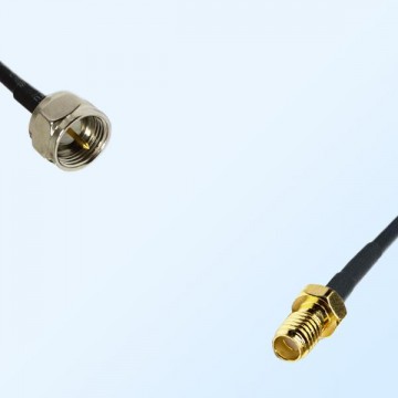 SSMA Female - F Male Coaxial Cable Assemblies