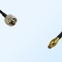 F Male - SSMC Male Coaxial Jumper Cable