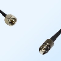 F Male - TNC Female Coaxial Jumper Cable