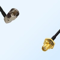 SMA Bulkhead Female with O-Ring - F Male R/A Coaxial Cable Assemblies