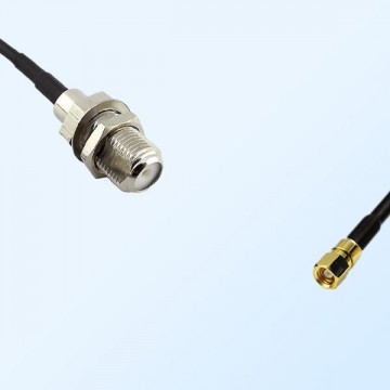 F Bulkhead Female - SMC Female Coaxial Jumper Cable