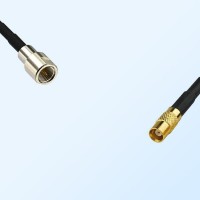 FME Male - MCX Female Coaxial Jumper Cable