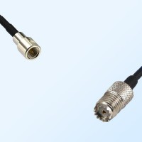 FME Male - Mini UHF Female Coaxial Jumper Cable