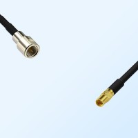 FME Male - MMCX Female Coaxial Jumper Cable