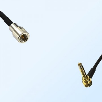 FME Male - MS156 Male Right Angle Coaxial Jumper Cable