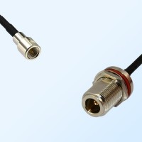 FME Male - N Bulkhead Female with O-Ring Coaxial Jumper Cable