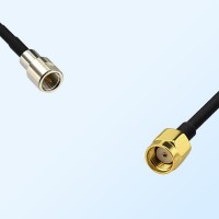 FME Male - RP SMA Male Coaxial Jumper Cable
