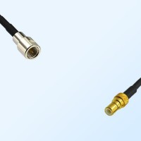 FME Male - SSMB Male Coaxial Jumper Cable