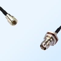 FME Male - TNC Bulkhead Female with O-Ring Coaxial Jumper Cable