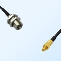 FME Bulkhead Male - MMCX Male Coaxial Jumper Cable