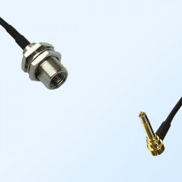 FME Bulkhead Male - MS156 Male Right Angle Coaxial Jumper Cable