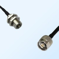 FME Bulkhead Male - N Male Coaxial Jumper Cable