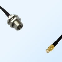 FME Bulkhead Male - RP MCX Male Coaxial Jumper Cable
