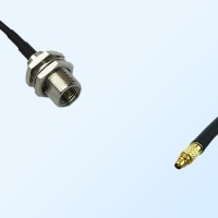 FME Bulkhead Male - RP MMCX Male Coaxial Jumper Cable