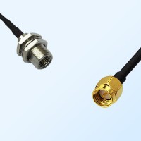 FME Bulkhead Male - SMA Male Coaxial Jumper Cable