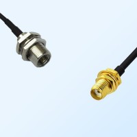 FME Bulkhead Male - SMA Bulkhead Female Coaxial Jumper Cable