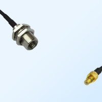 FME Bulkhead Male - SMC Male Coaxial Jumper Cable