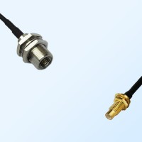 FME Bulkhead Male - SMC Bulkhead Male Coaxial Jumper Cable