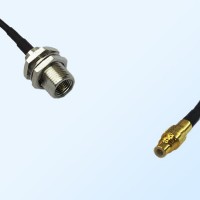 FME Bulkhead Male - SSMC Male Coaxial Jumper Cable