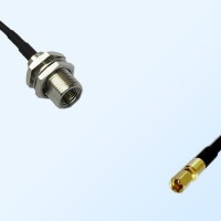 FME Bulkhead Male - SSMC Female Coaxial Jumper Cable