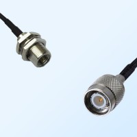 FME Bulkhead Male - TNC Male Coaxial Jumper Cable