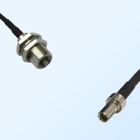 FME Bulkhead Male - TS9 Male Coaxial Jumper Cable