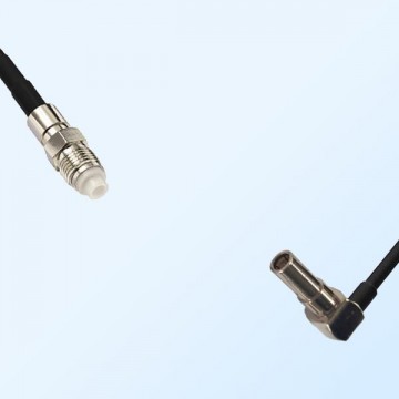 FME Female - MS162 Male Right Angle Coaxial Jumper Cable