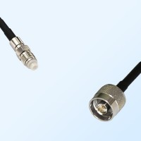 FME Female - N Male Coaxial Jumper Cable