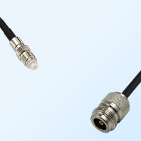 FME Female - N Female Coaxial Jumper Cable