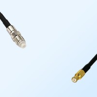 FME Female - RP MCX Male Coaxial Jumper Cable