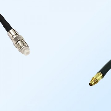 FME Female - RP MMCX Male Coaxial Jumper Cable