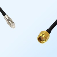 FME Female - SMA Male Coaxial Jumper Cable