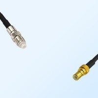 FME Female - SSMB Male Coaxial Jumper Cable